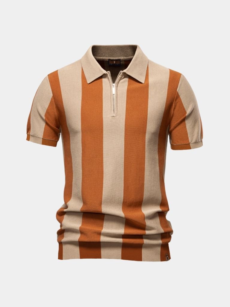 Navy Stripe Polo - Casa  Laro CASA LARO