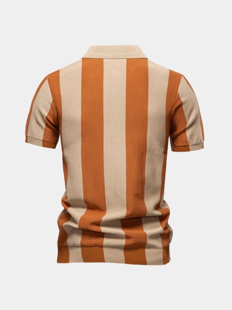 Navy Stripe Polo - Casa  Laro CASA LARO
