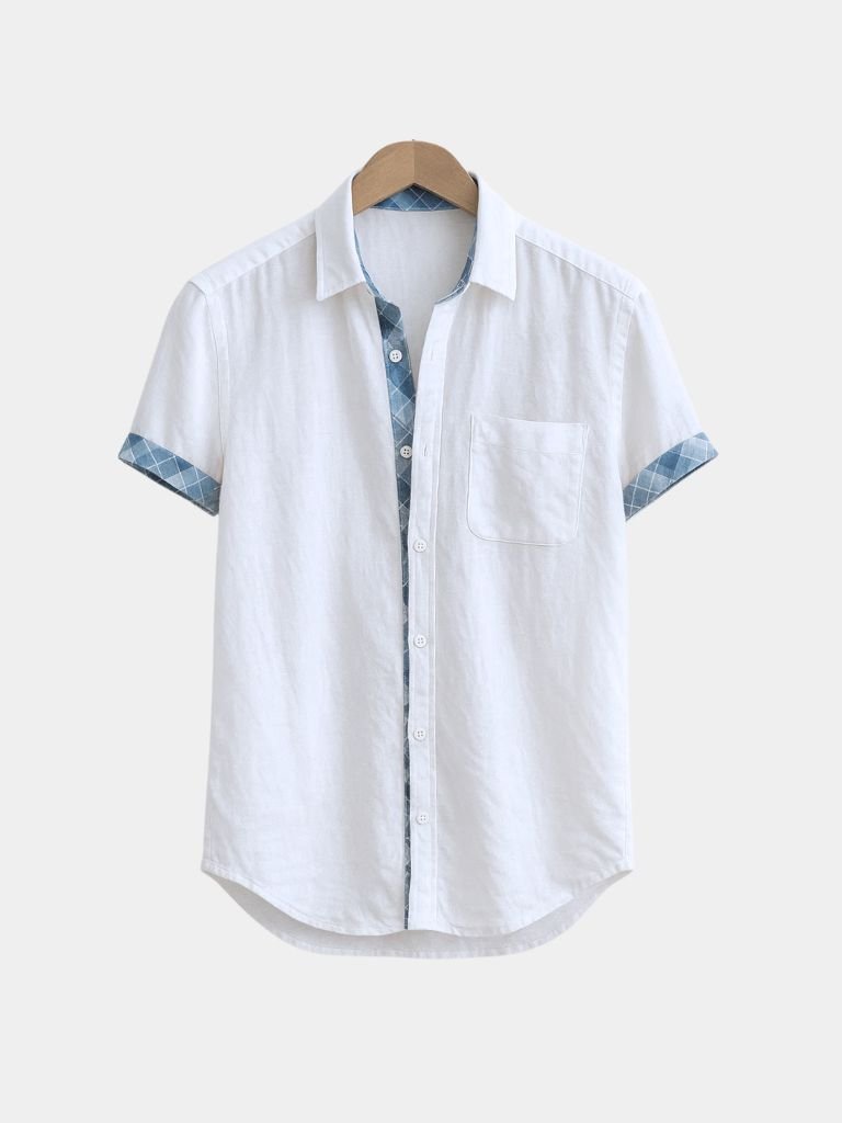 Ocean Detail Casual Shirt - Casa  Laro CASA LARO
