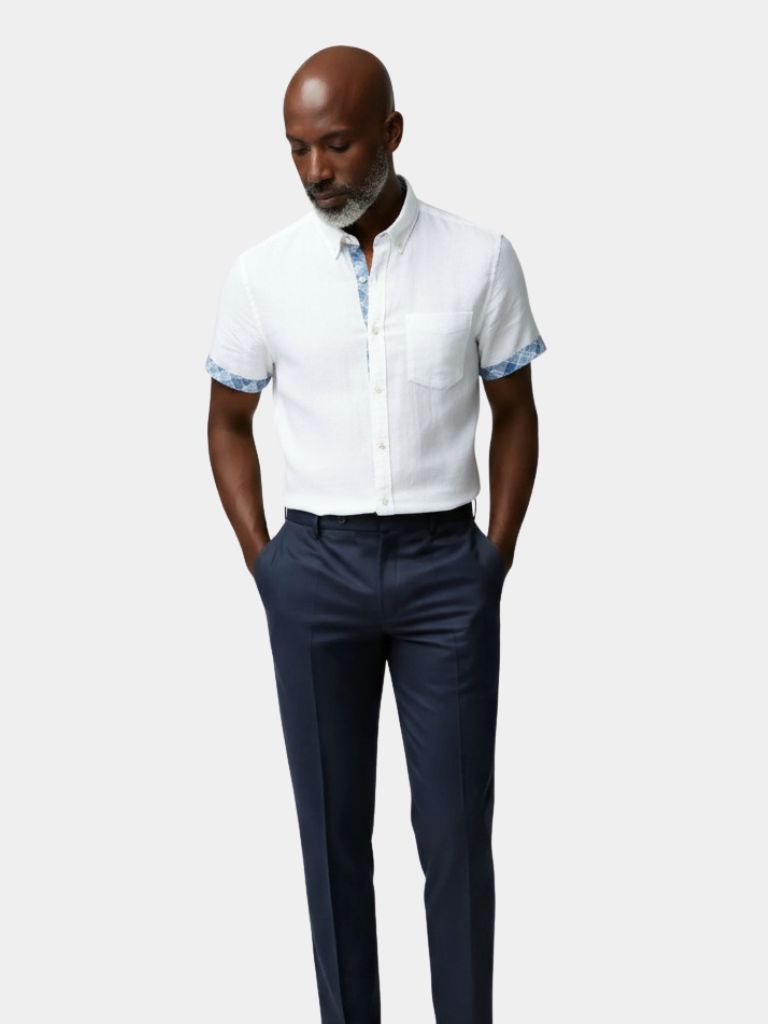 Ocean Detail Casual Shirt - Casa  Laro CASA LARO