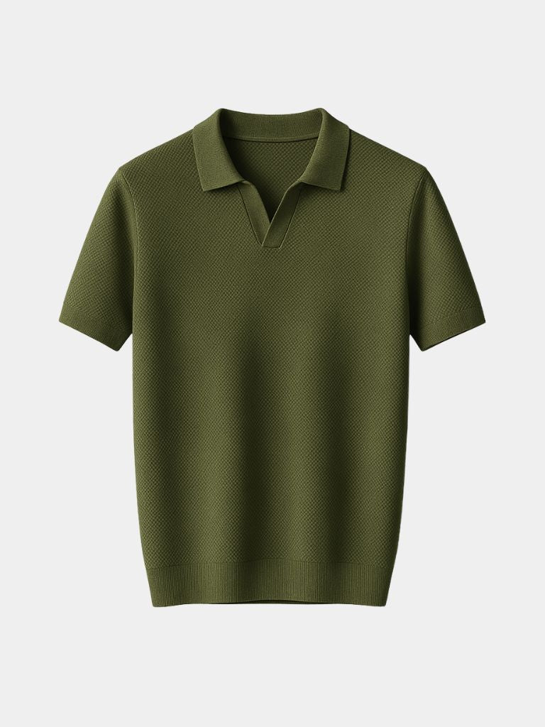 Old Money Cotton Polo Shirt - Casa  Laro CASA LARO