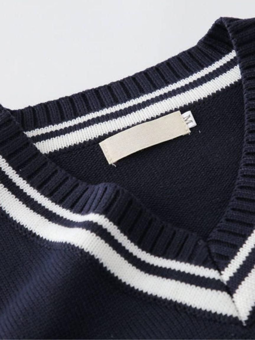 Old Money Essential Knit Vest - Casa  Laro CASA LARO