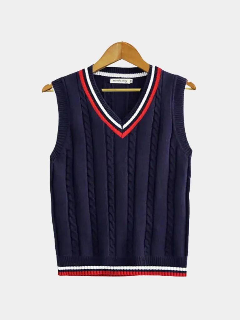 Old Money Essential Knit Vest - Casa  Laro CASA LARO