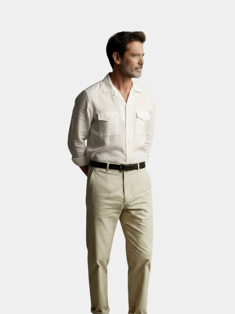 Old Money Long Sleeve Shirt - Casa  Laro CASA LARO