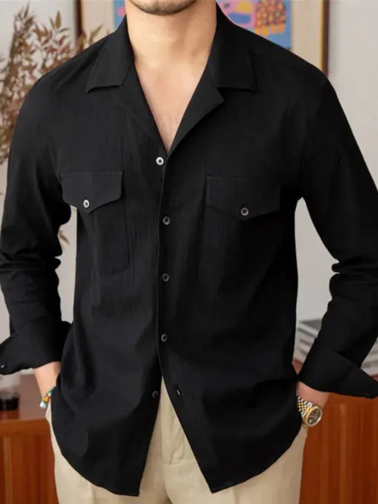 Old Money Long Sleeve Shirt - Casa  Laro CASA LARO