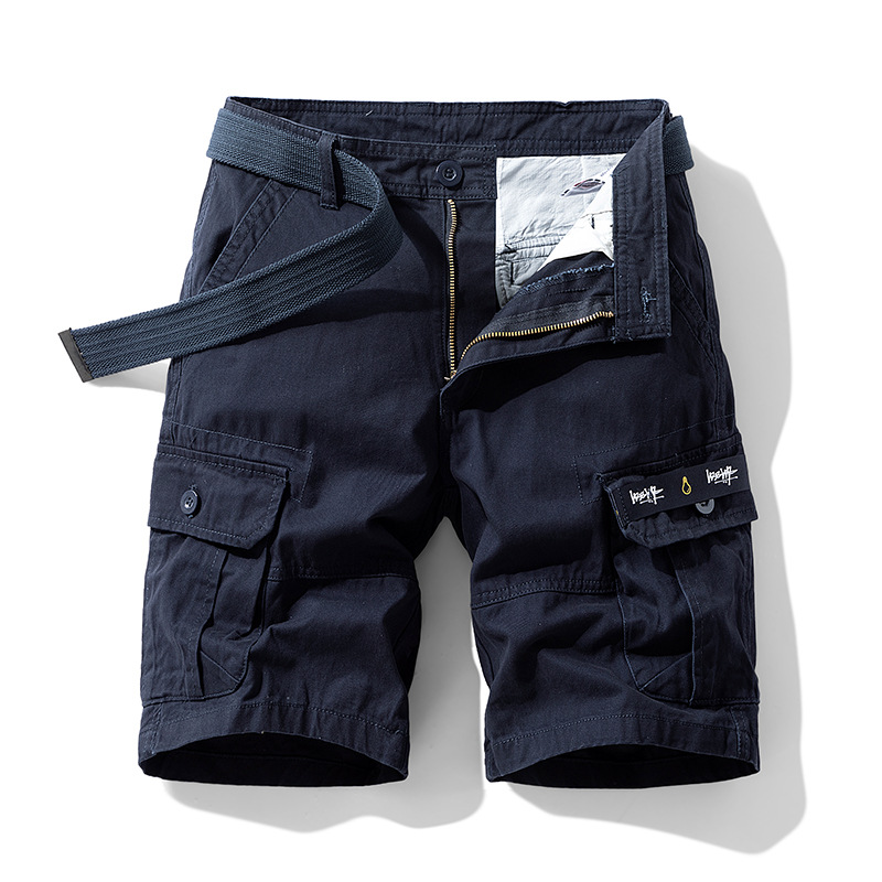 Olive Cotton Cargo - Shorts CASA LARO MEN