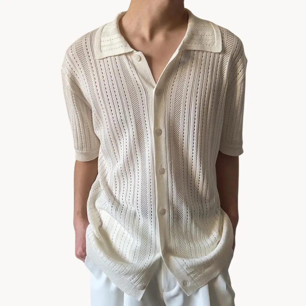 Openwork Crochet - Shirt CASA LARO