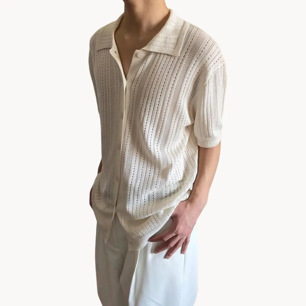 Openwork Crochet - Shirt CASA LARO