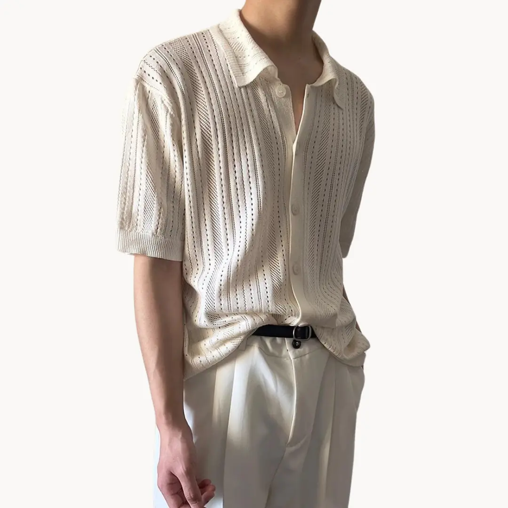 Openwork Crochet - Shirt CASA LARO