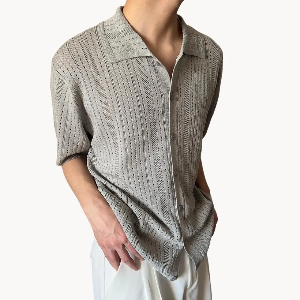 Openwork Crochet - Shirt CASA LARO