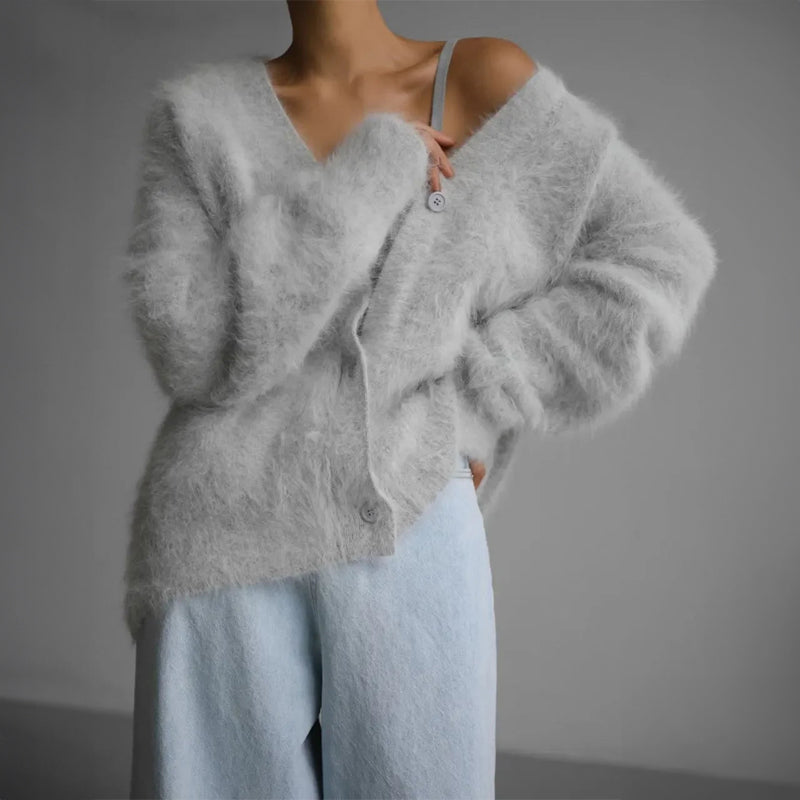 Oversized Chunky Knit - Cardigan CASA LARO
