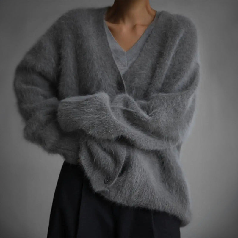 Oversized Chunky Knit - Cardigan CASA LARO