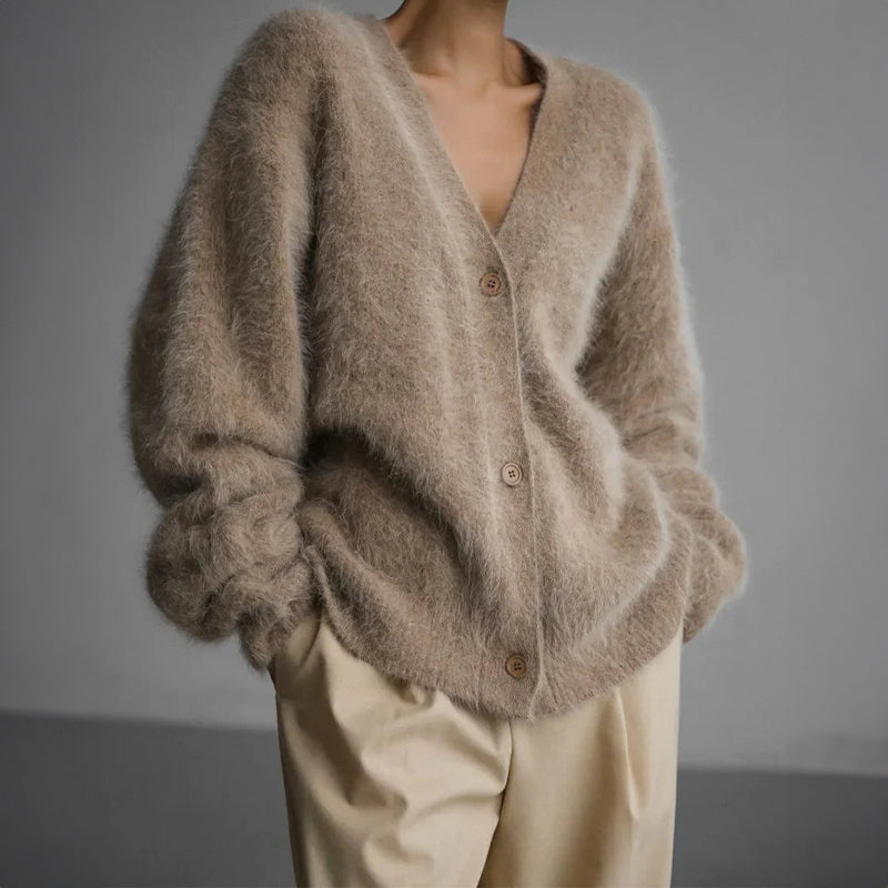 Oversized Chunky Knit - Cardigan CASA LARO