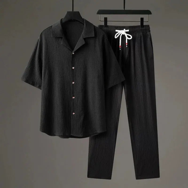 Oversized Linen - Two-Piece Set CASA LARO