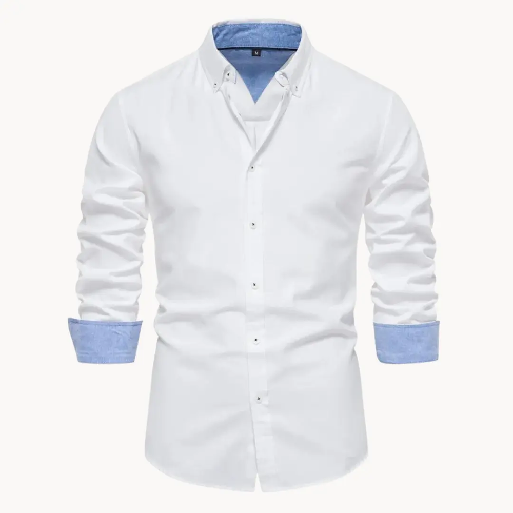 Oxford Long Sleeve Button-Down - Shirt CASA LARO