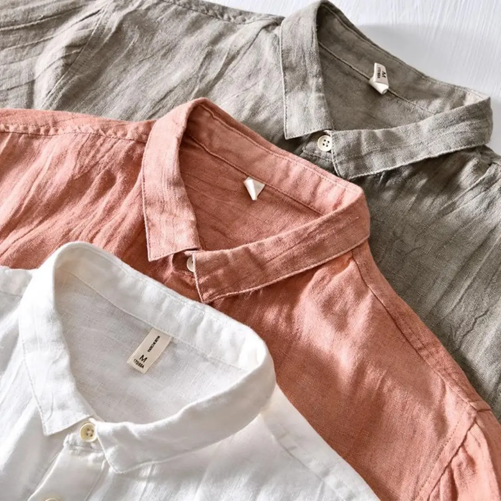 Panama Weave Linen - Top CASA LARO