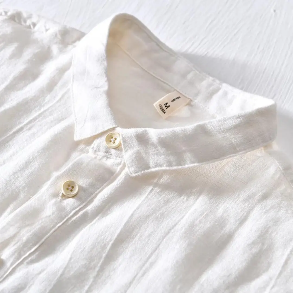 Panama Weave Linen - Top CASA LARO