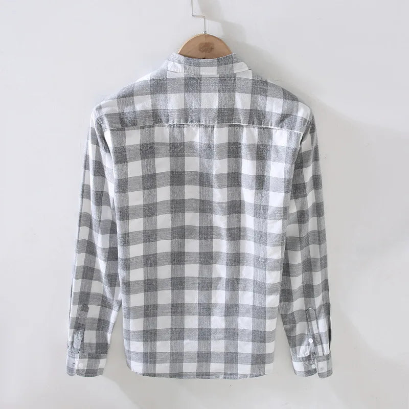 Parisian Plaid Button-Down - Shirt CASA LARO MEN