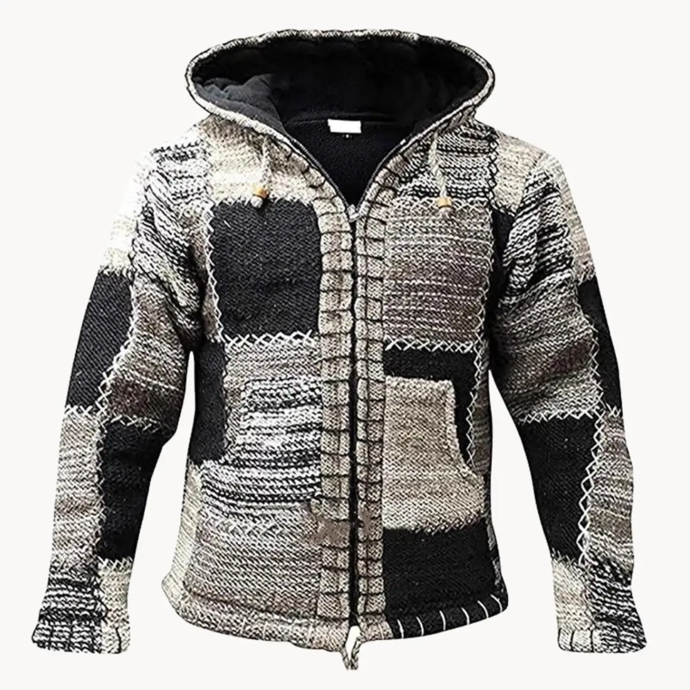 Patchwork Cotton Pullover - Sweater CASA LARO