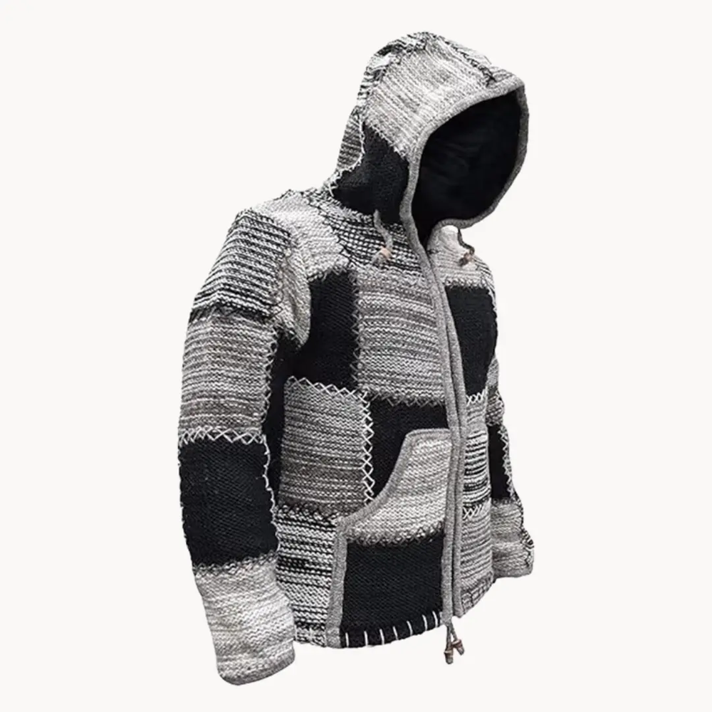 Patchwork Cotton Pullover - Sweater CASA LARO