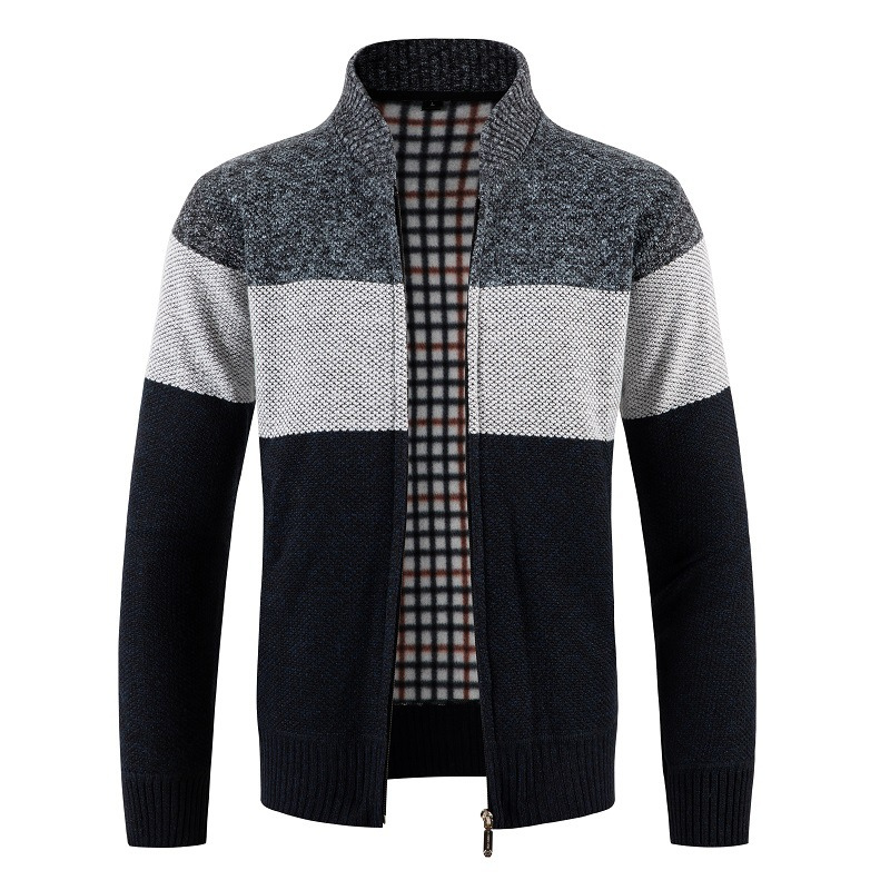 Peak Collar Knit - Cardigan CASA LARO MEN