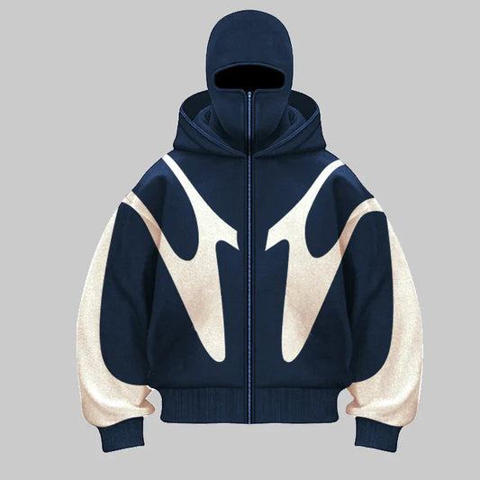 Phantom Shield Black - Hoodie CASA LARO MEN