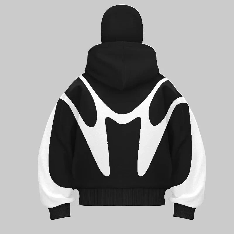 Phantom Shield Black - Hoodie CASA LARO MEN