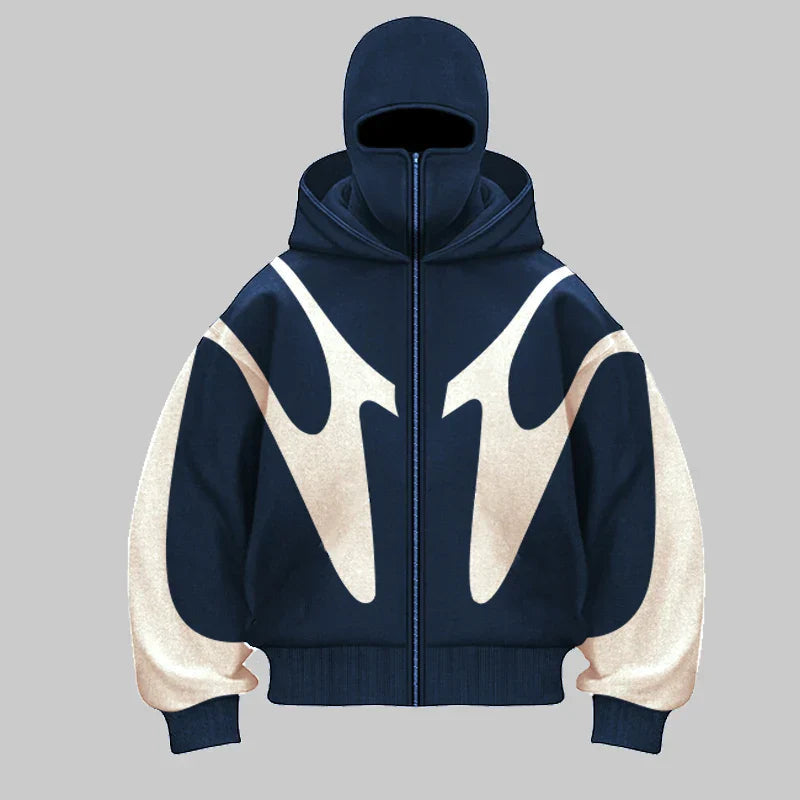Phantom Shield Black - Hoodie CASA LARO MEN
