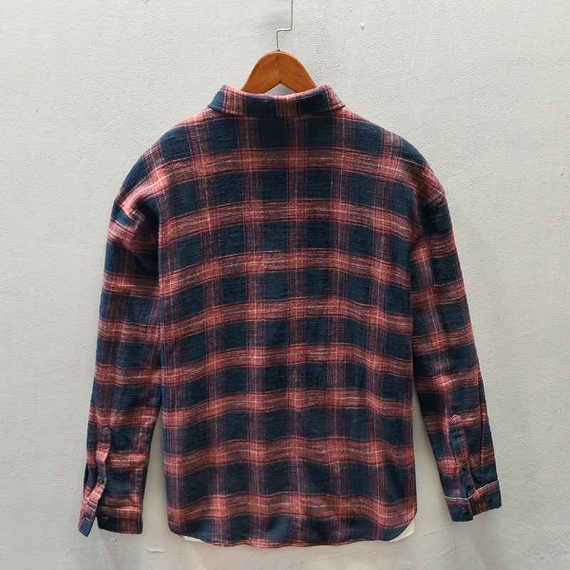 Plaid Button-Up - Shirt CASA LARO MEN
