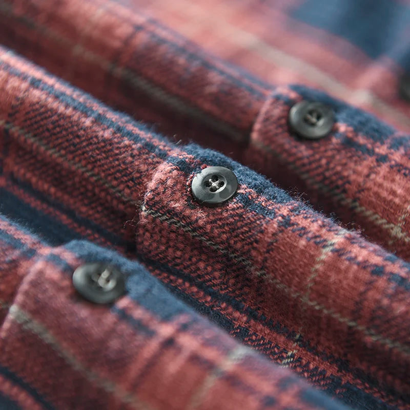 Plaid Button-Up - Shirt CASA LARO MEN