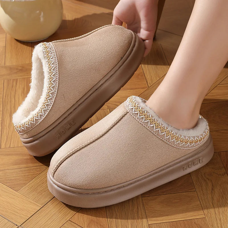 Plush Slip-On - Slippers CASA LARO WOMEN