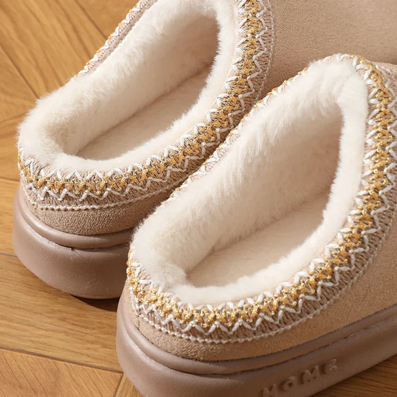Plush Slip-On - Slippers CASA LARO WOMEN