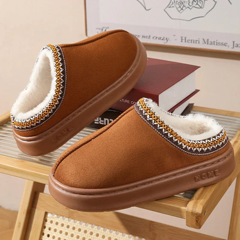 Plush Slip-On - Slippers CASA LARO WOMEN