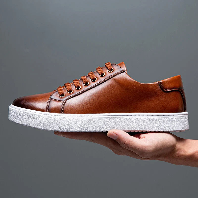 Premium Leather Low-Top - Sneakers CASA LARO MEN