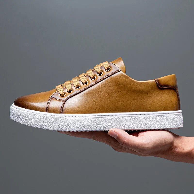 Premium Leather Low-Top - Sneakers CASA LARO MEN