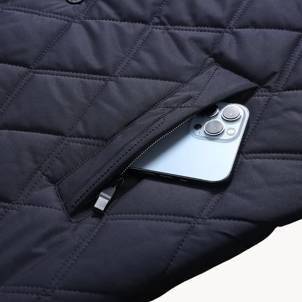 Quilted Tailored Workwear - Coat CASA LARO