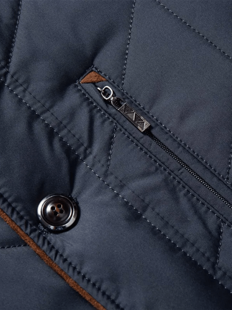 Quilted Winter Jacket - Casa  Laro CASA LARO
