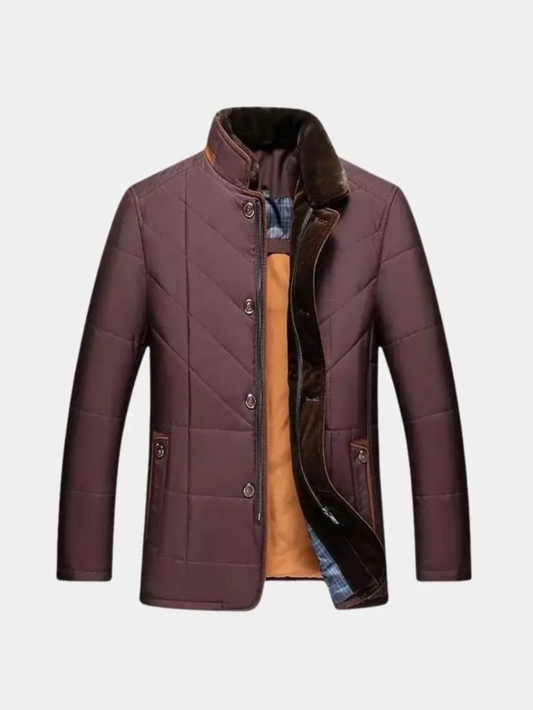 Quilted Winter Jacket - Casa  Laro CASA LARO