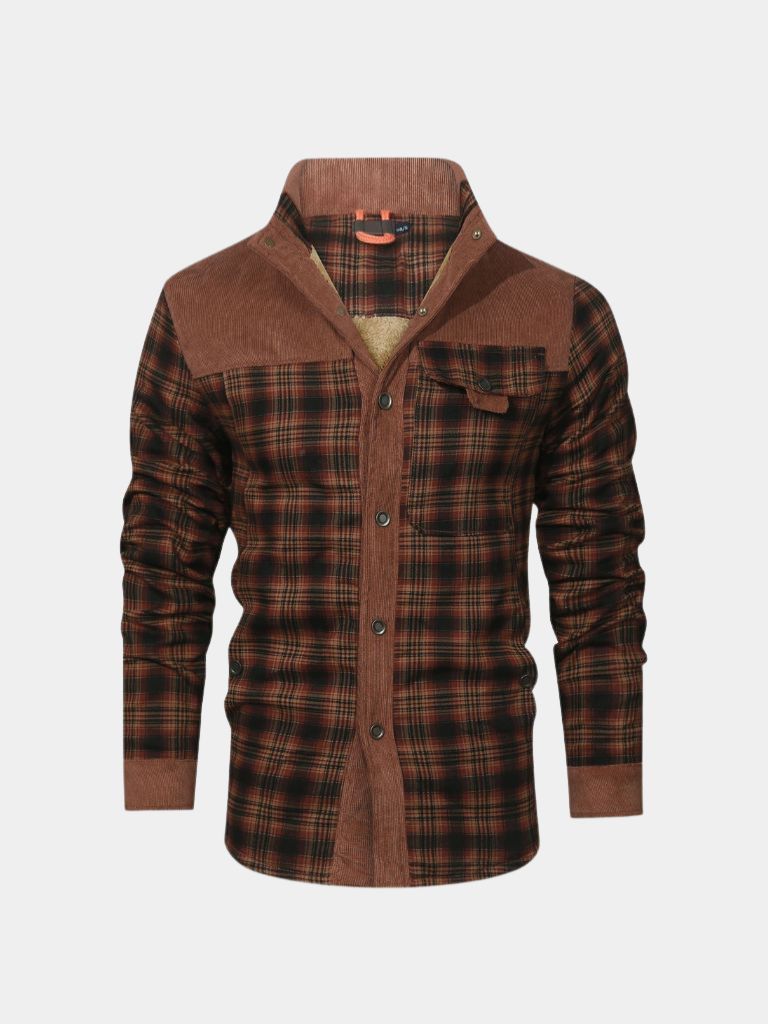 Redwood Rustic Flannel Jacket - Casa  Laro CASA LARO