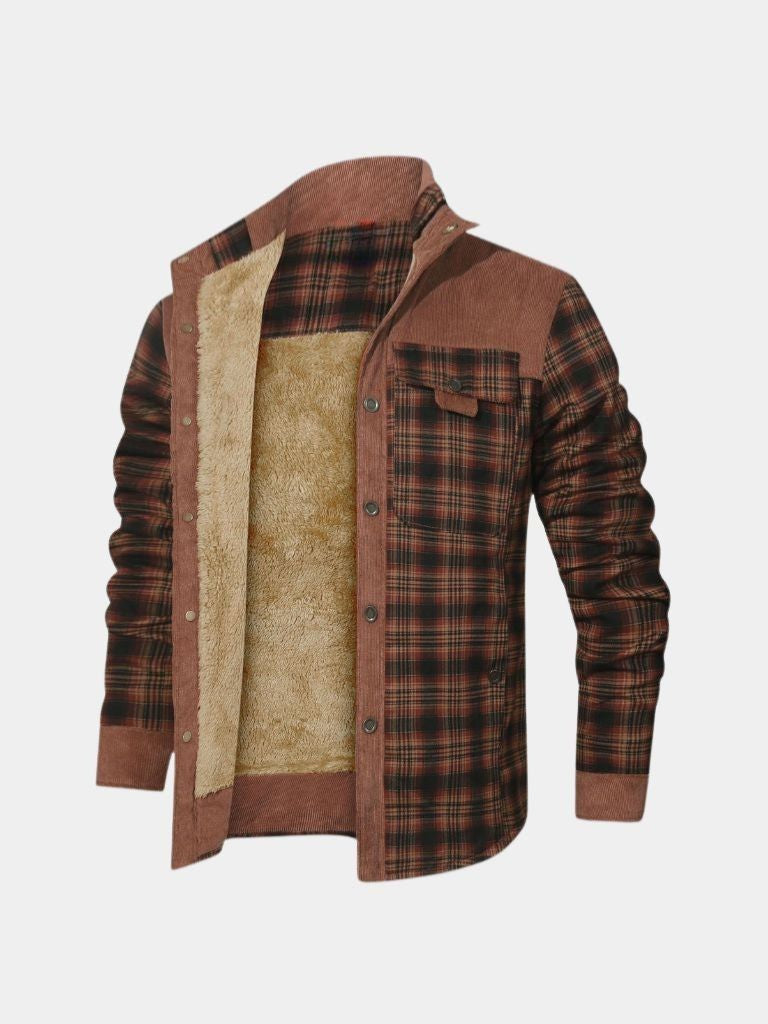 Redwood Rustic Flannel Jacket - Casa  Laro CASA LARO