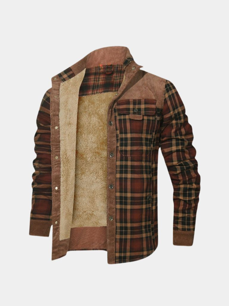 Redwood Rustic Flannel Jacket - Casa  Laro CASA LARO