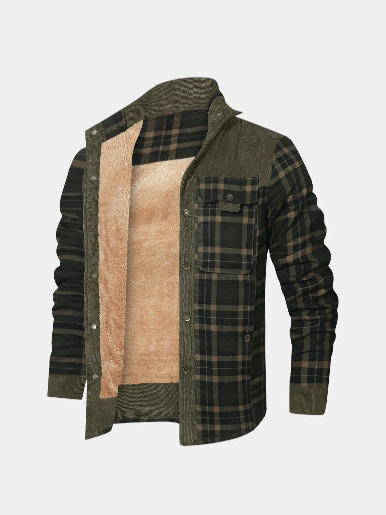 Redwood Rustic Flannel Jacket - Casa  Laro CASA LARO