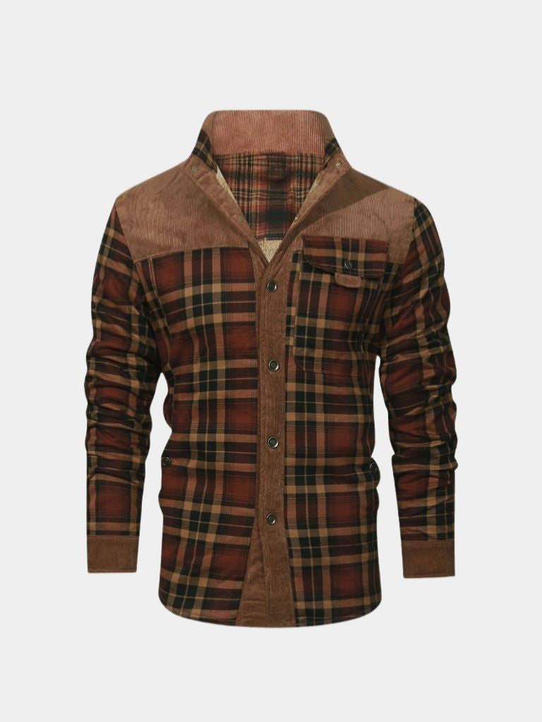Redwood Rustic Flannel Jacket - Casa  Laro CASA LARO