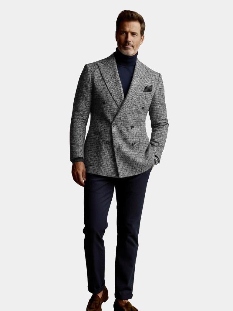 Regent Double Breasted Blazer - Casa  Laro CASA LARO