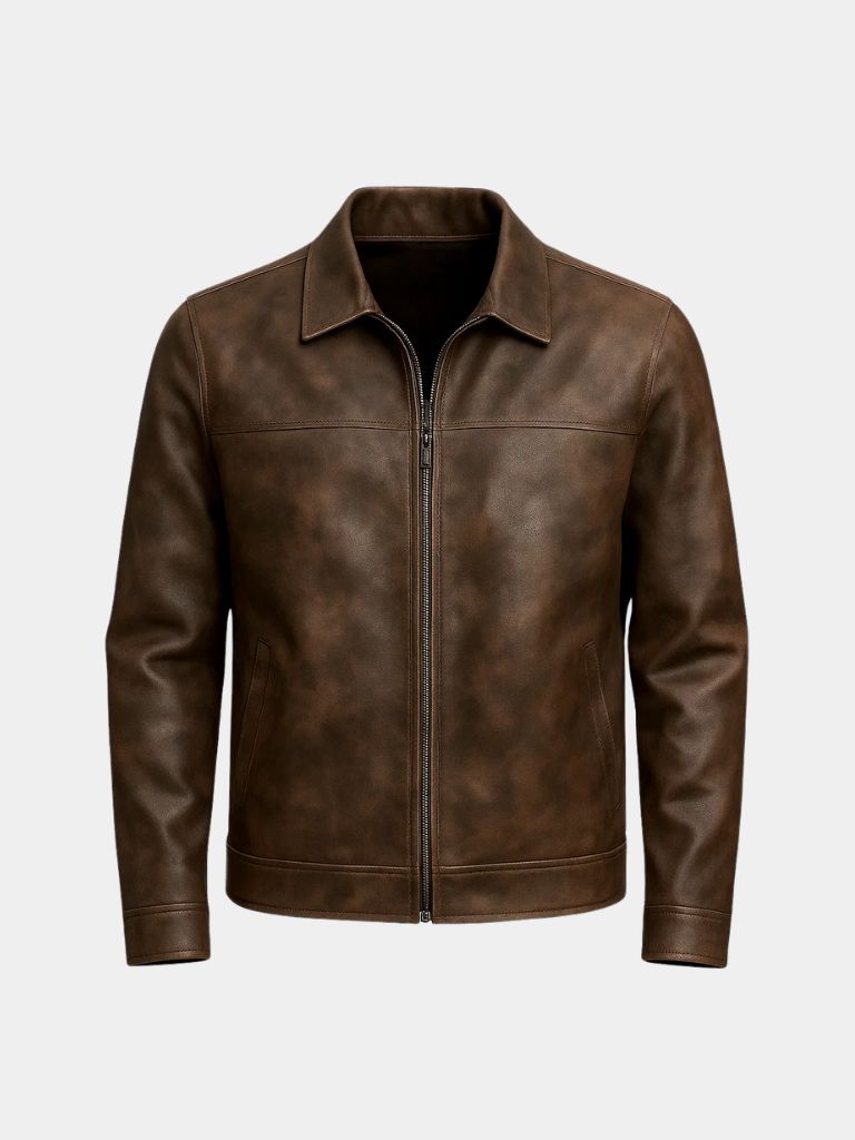 Regent Estate Leather Jacket - Casa  Laro CASA LARO