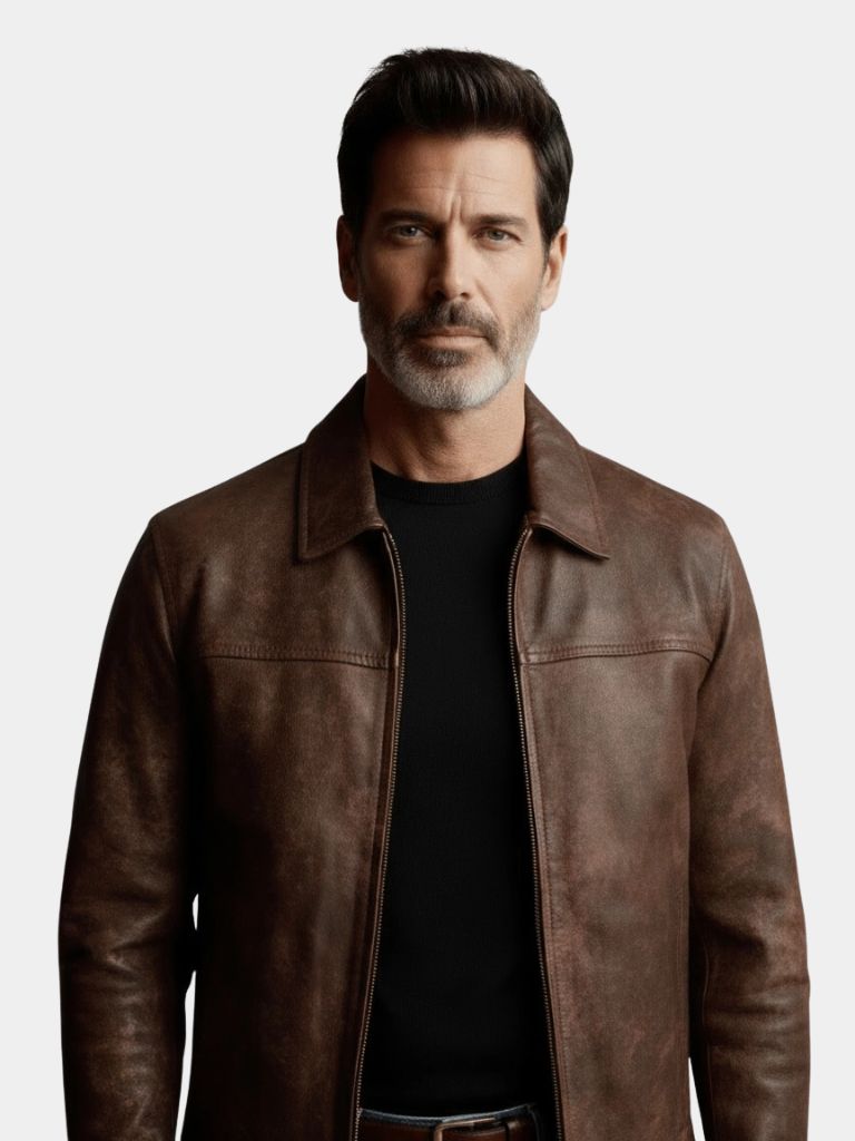 Regent Estate Leather Jacket - Casa  Laro CASA LARO