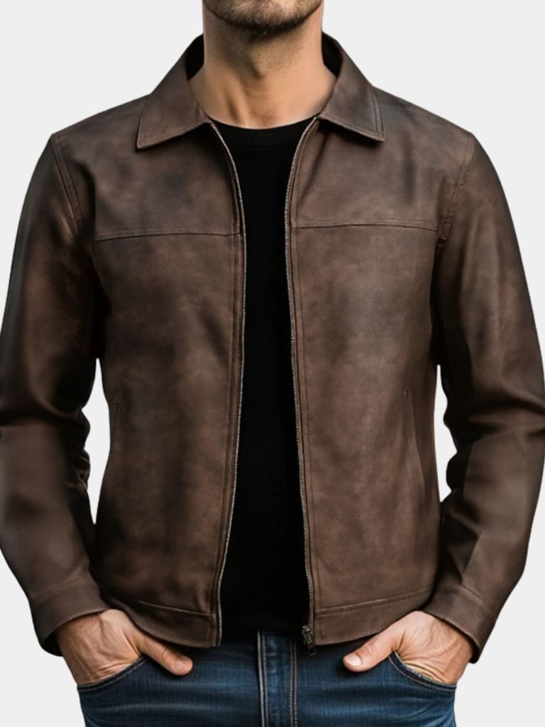 Regent Estate Leather Jacket - Casa  Laro CASA LARO
