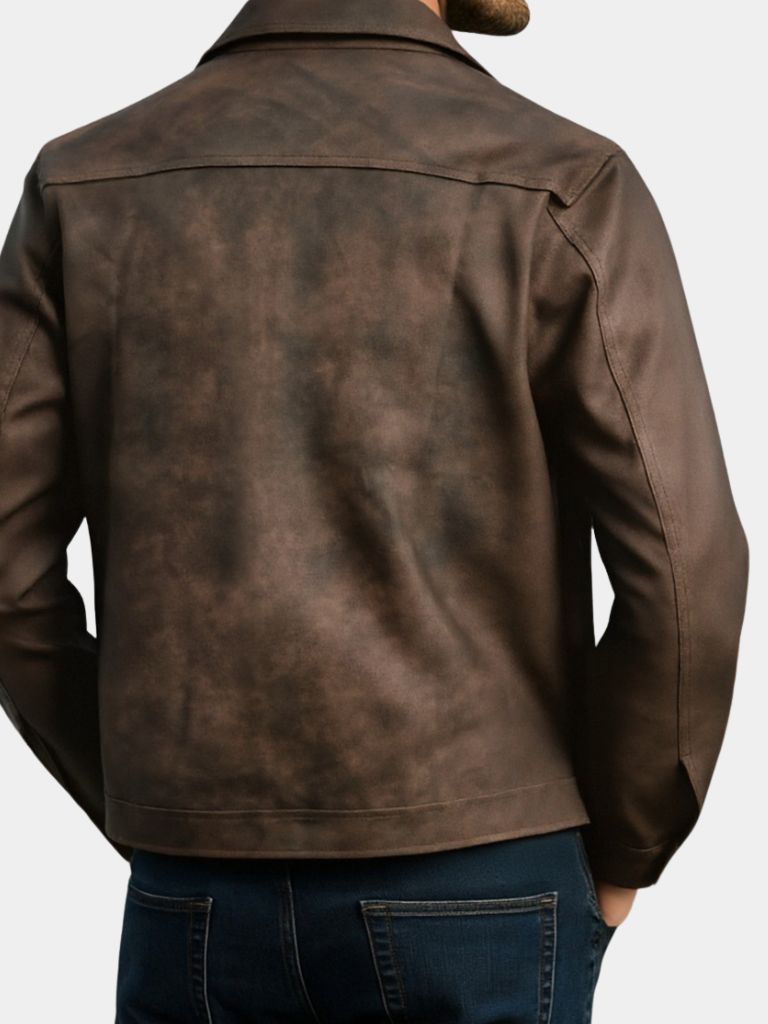 Regent Estate Leather Jacket - Casa  Laro CASA LARO
