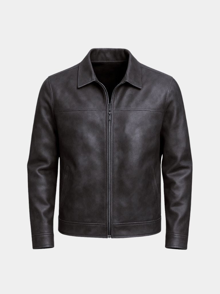Regent Estate Leather Jacket - Casa  Laro CASA LARO