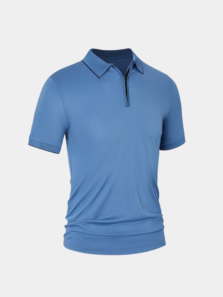Regis Quarter Zip Polo – Casa  Laro CASA LARO